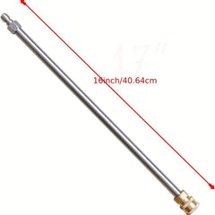 High Pressure Water Gun w/Stainless Steel Rod Quick Connect 4000psi