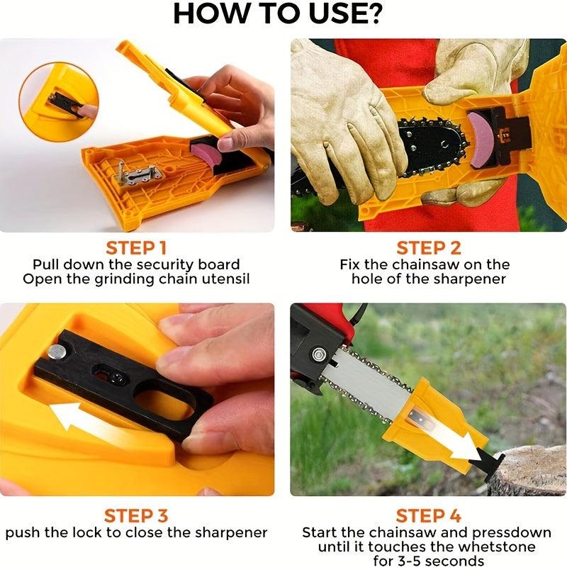 1pc Chain Grinder Tool Fast Installation Chainsaw Grinder Chain Grinder