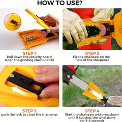 1pc Chain Grinder Tool Fast Installation Chainsaw Grinder Chain Grinder