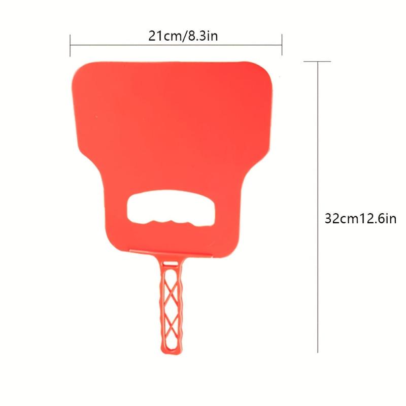 Barbecue Hand Fan Heat Resistant Plastic Barbecue Fan