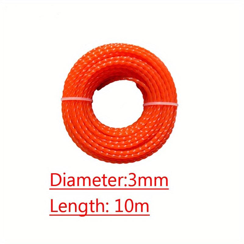Nylon Lawn Mower Line 2.7-3.0mm 10m