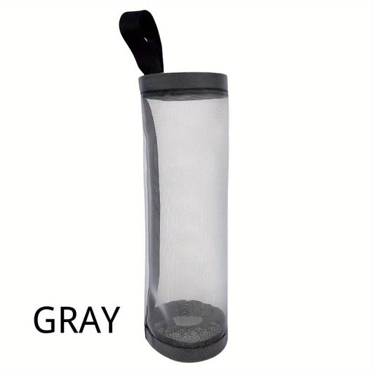 1pc Hanging Plastic Bag Organizer for Kitchen, Bathroom & Office