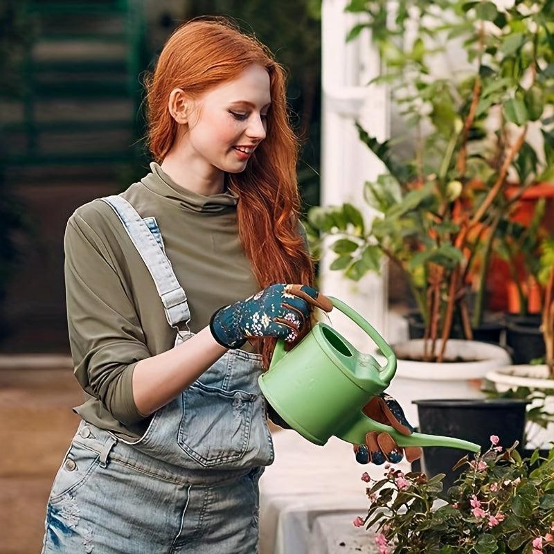 Garden Gloves For Digging Planting Weeding Seeding Protect Nails And Fingers
