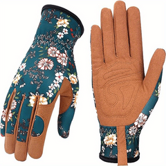 Garden Gloves For Digging Planting Weeding Seeding Protect Nails And Fingers