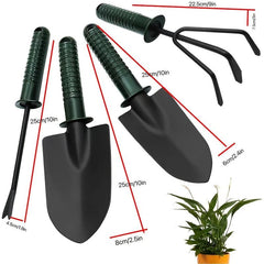 4pcs Gardening Shovels Digging Transplanting & Planting Easy