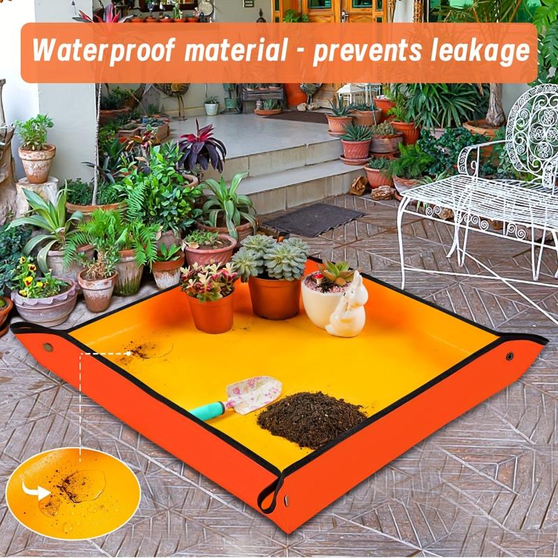 Portable Repotting Mat for Indoor Plant Transplanting