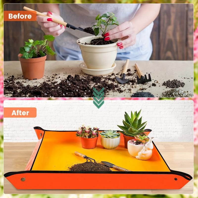 Portable Repotting Mat for Indoor Plant Transplanting