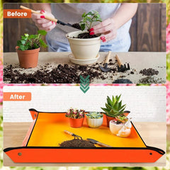 Portable Repotting Mat for Indoor Plant Transplanting