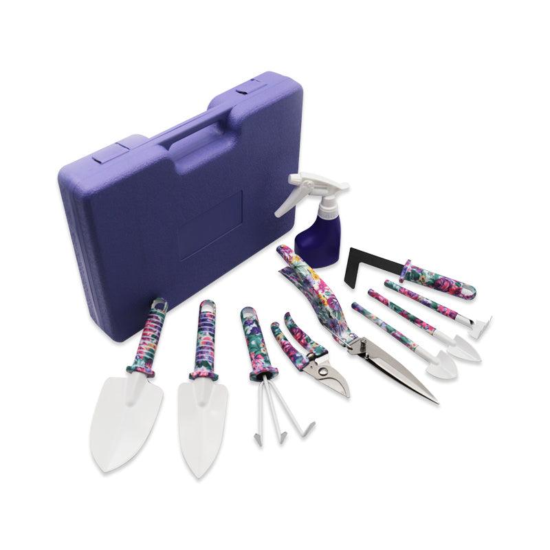 Stainless Steel Garden Tool Set for Pruning and Shoveling