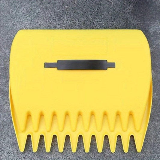 Leaf Litter Clamps Gardening Plastic Rake for Leaves Collection