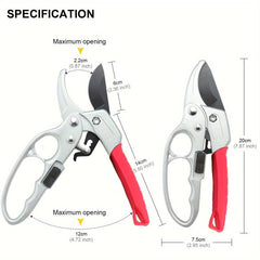 Garden Clippers Pruning Shears 3x Easier Cutting Rose Floral Tree Branches