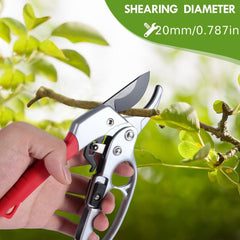 Garden Clippers Pruning Shears 3x Easier Cutting Rose Floral Tree Branches