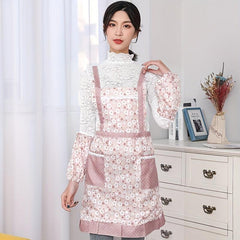 Adult Sleeveless Waterproof Apron Thickened Double Layer Princess Apron