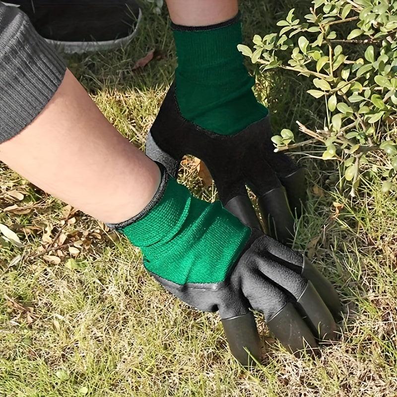 Protective Gardening Gloves Stab Proof Waterproof With Claws