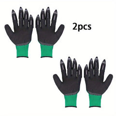 Protective Gardening Gloves Stab Proof Waterproof With Claws