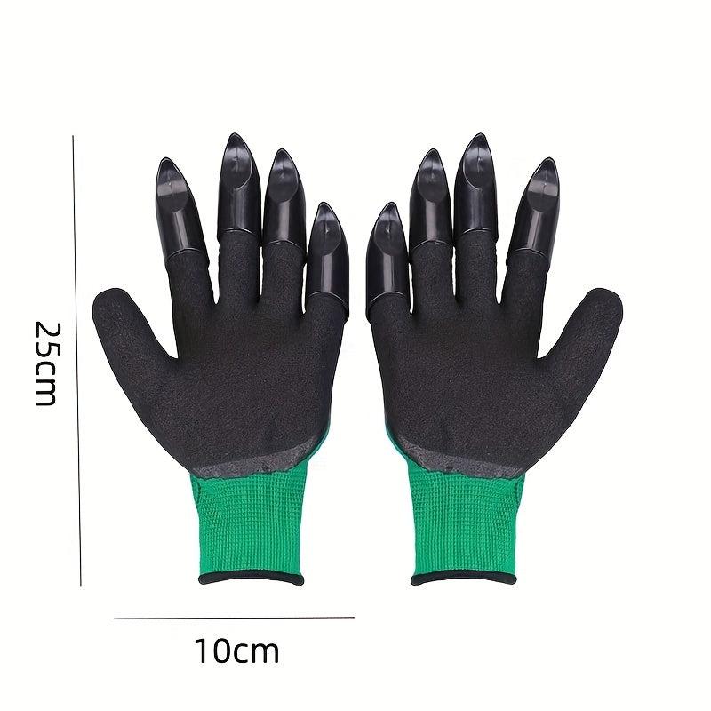 Protective Gardening Gloves Stab Proof Waterproof With Claws