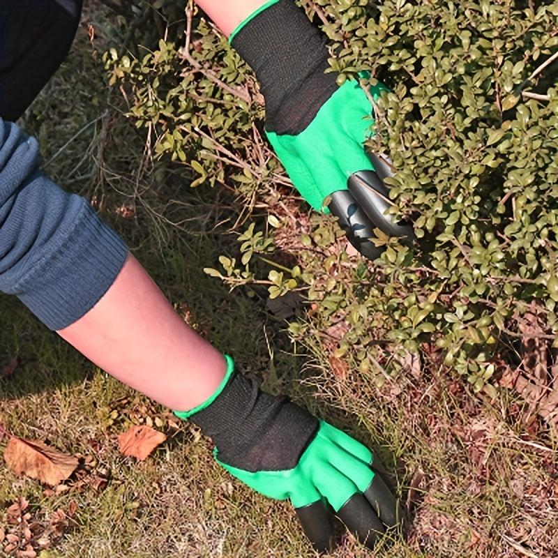 Protective Gardening Gloves Stab Proof Waterproof With Claws
