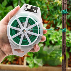 Green Plastic Garden Binding Twine For Climbing Plants Plant Support Cutter