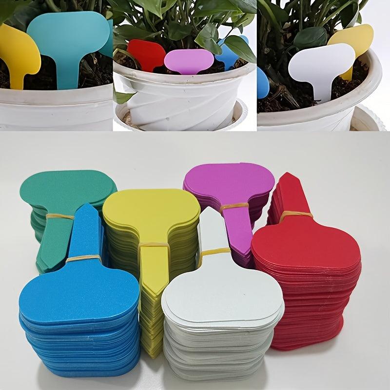 100pcs Gardening Plastic Plant Tag Waterproof Reusable Label
