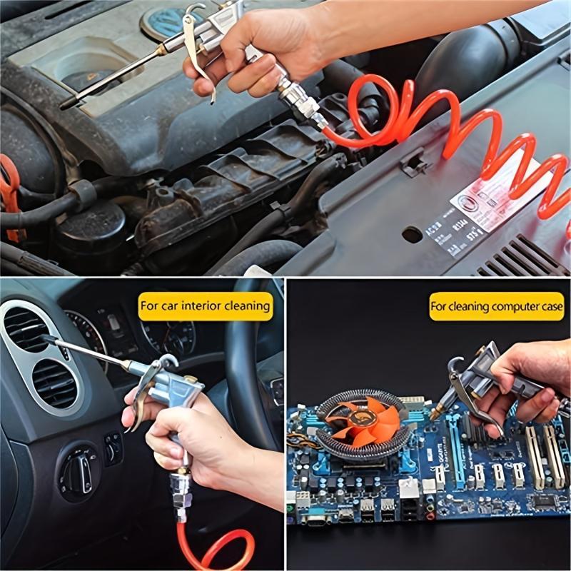Air Compressor Dust Collector Blowing Gun with Extended Nozzle