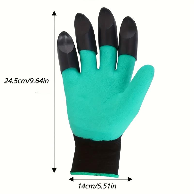 Garden Gloves With Claws - Dig Plant Weed & Seed Easily!