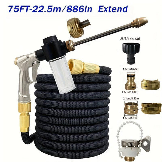 Flexible Irrigation Pipe Garden Hose with Spray Gun
