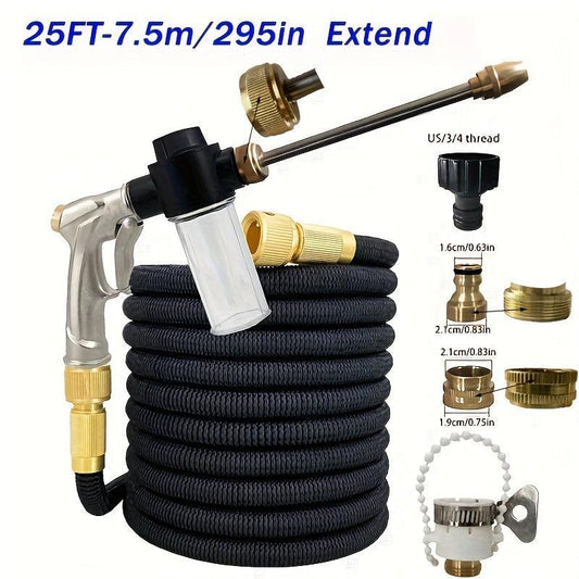 Flexible Irrigation Pipe Garden Hose with Spray Gun