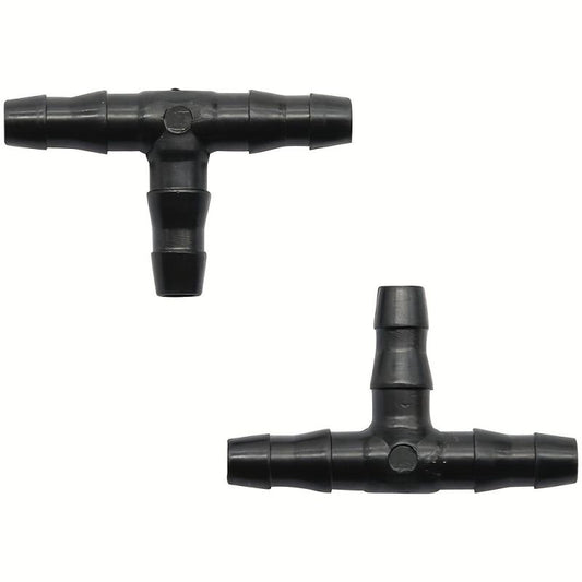 4pcs Barbed Tee Fittings 4 7mm Drip Irrigation Watering System