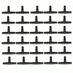 4pcs Barbed Tee Fittings 4 7mm Drip Irrigation Watering System