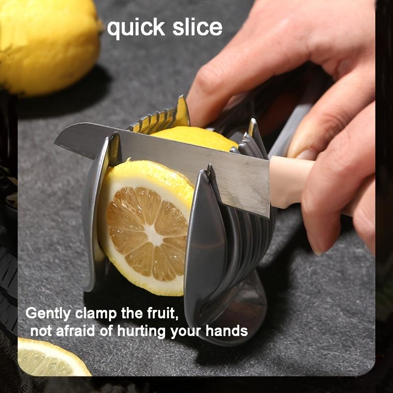 Kitchen Slice Cutting Tool Lemon Slicer Orange Potato Clip