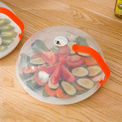 Plastic Microwave Plate Cover Splash Proof Food Cover