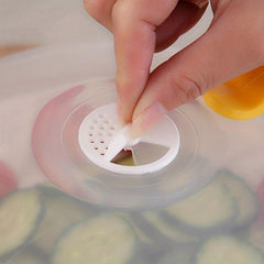 Plastic Microwave Plate Cover Splash Proof Food Cover