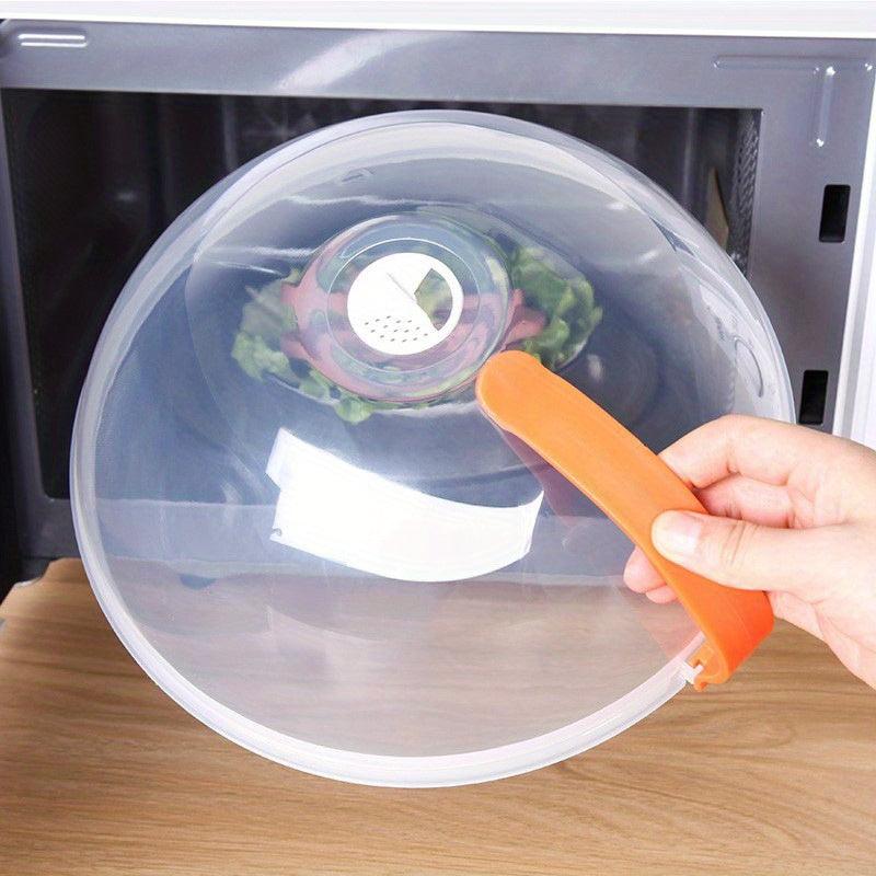 Plastic Microwave Plate Cover Splash Proof Food Cover