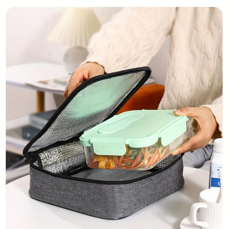 Stylish Rice Bento Bag for Students & Office Workers Insulated Lunch Box