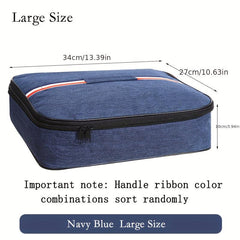 Stylish Rice Bento Bag for Students & Office Workers Insulated Lunch Box