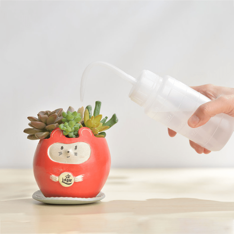 Plastic Lab Squeeze Bottle with Narrow Mouth & Scale Labels