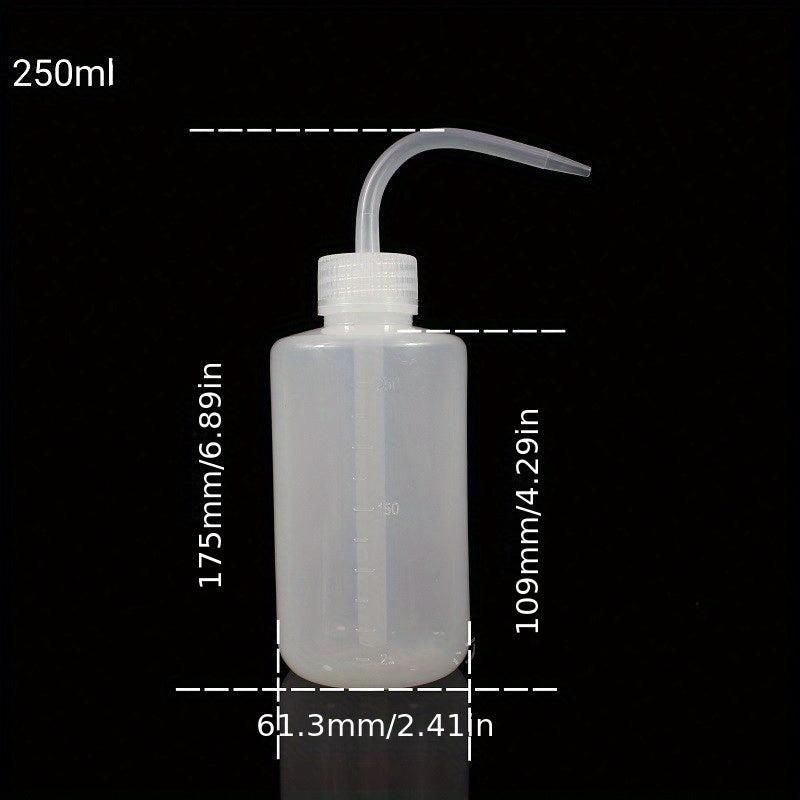 Plastic Lab Squeeze Bottle with Narrow Mouth & Scale Labels