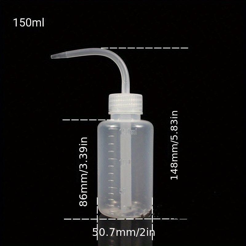Plastic Lab Squeeze Bottle with Narrow Mouth & Scale Labels