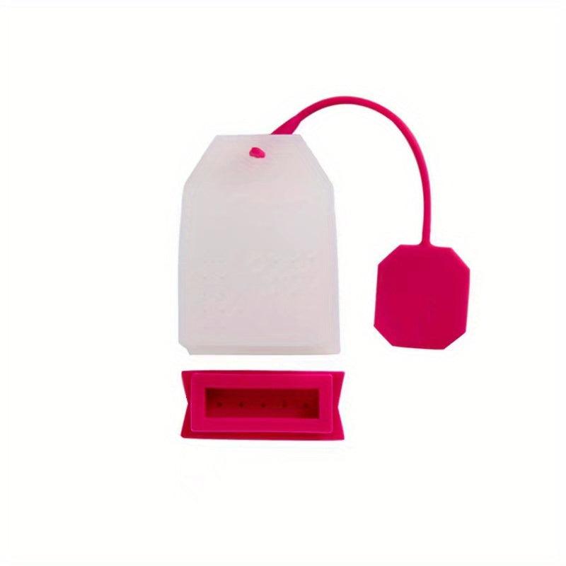 1pc Silicone Tea Bag Transparent Tea Filter Bag Tea Leak Silicone Bag Tea Maker