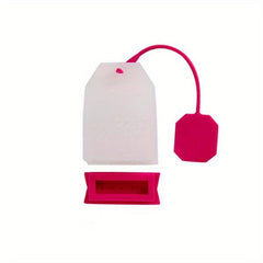1pc Silicone Tea Bag Transparent Tea Filter Bag Tea Leak Silicone Bag Tea Maker