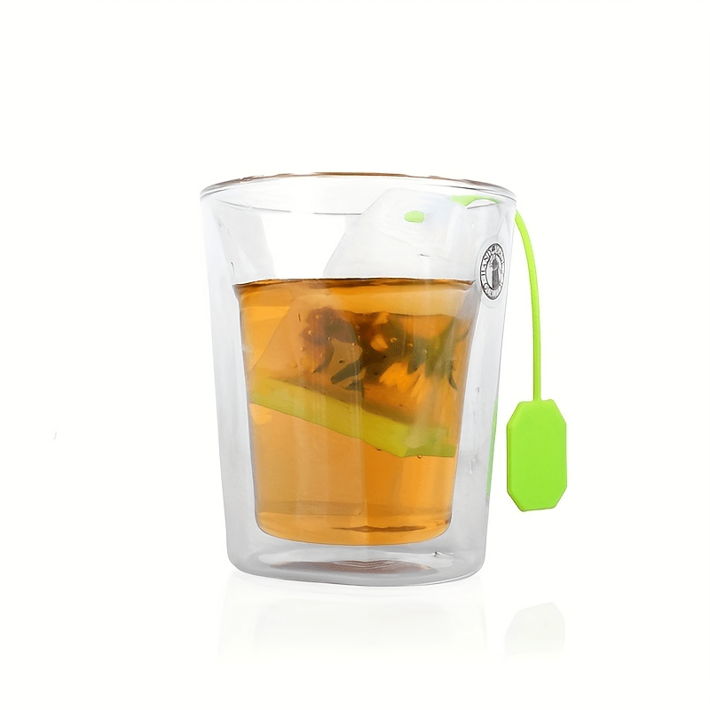 1pc Silicone Tea Bag Transparent Tea Filter Bag Tea Leak Silicone Bag Tea Maker