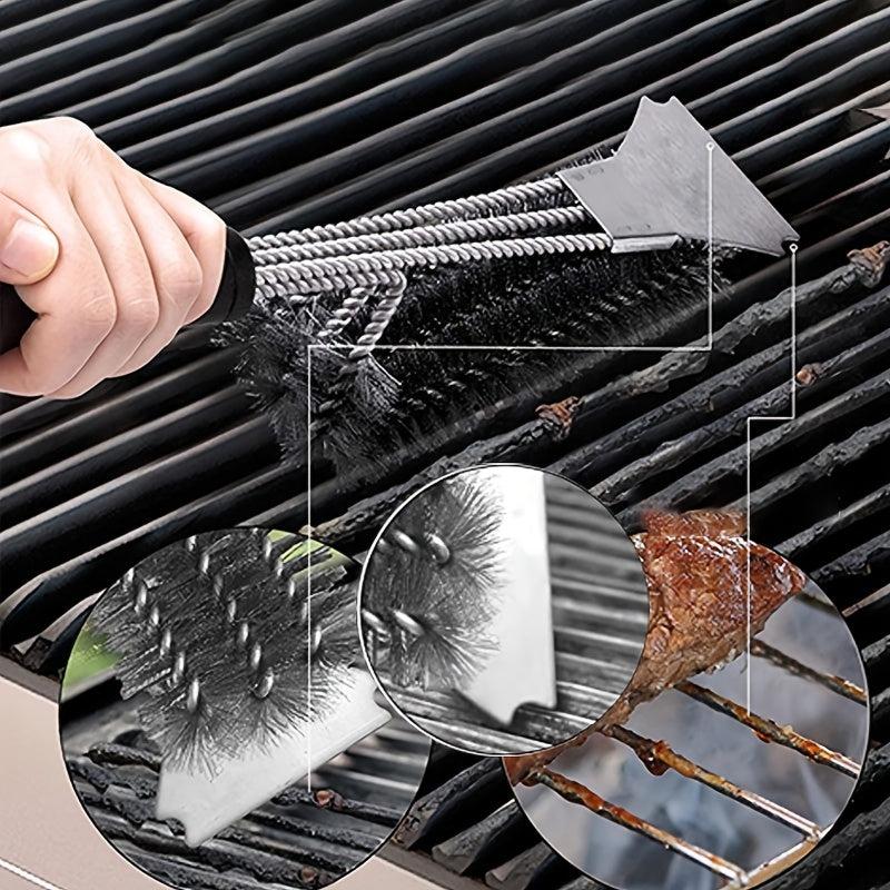 Stainless Steel Grill Brush Cleaning Tool