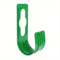 Metal Water Hose Hanger Wall Mounted Tidy Holder Green