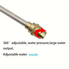 Brass Garden Spray Hose Nozzle High Pressure Foam Spray