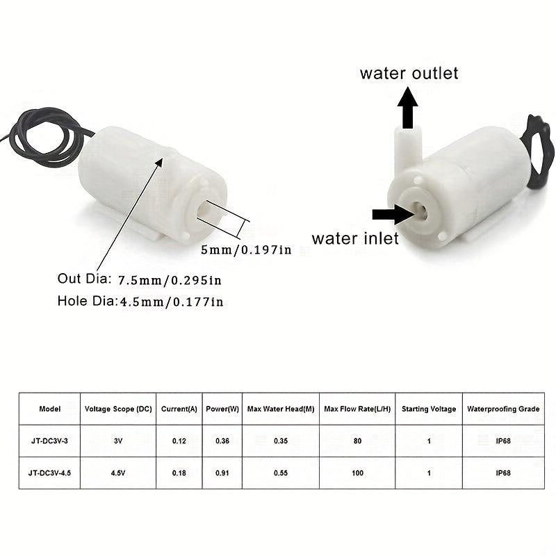 Garden Bonsai Auto Irrigation System Micro Drip Sensor Water Pumping