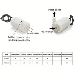 Garden Bonsai Auto Irrigation System Micro Drip Sensor Water Pumping