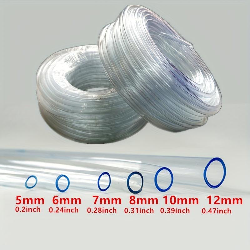 Transparent PVC Plastic Hoses 6-14mm Inner Diameter
