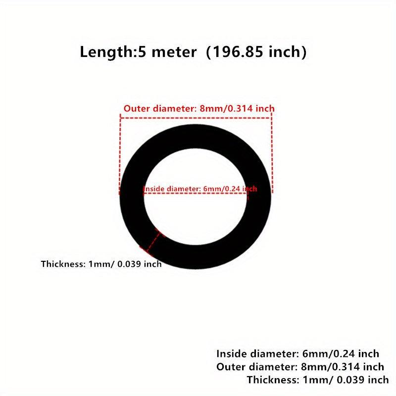 Transparent PVC Plastic Hoses 6-14mm Inner Diameter