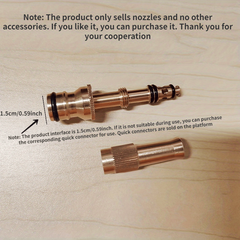 1pc Spray Water Hose Nozzle Sprinkler for Gardening and Car Cleaning