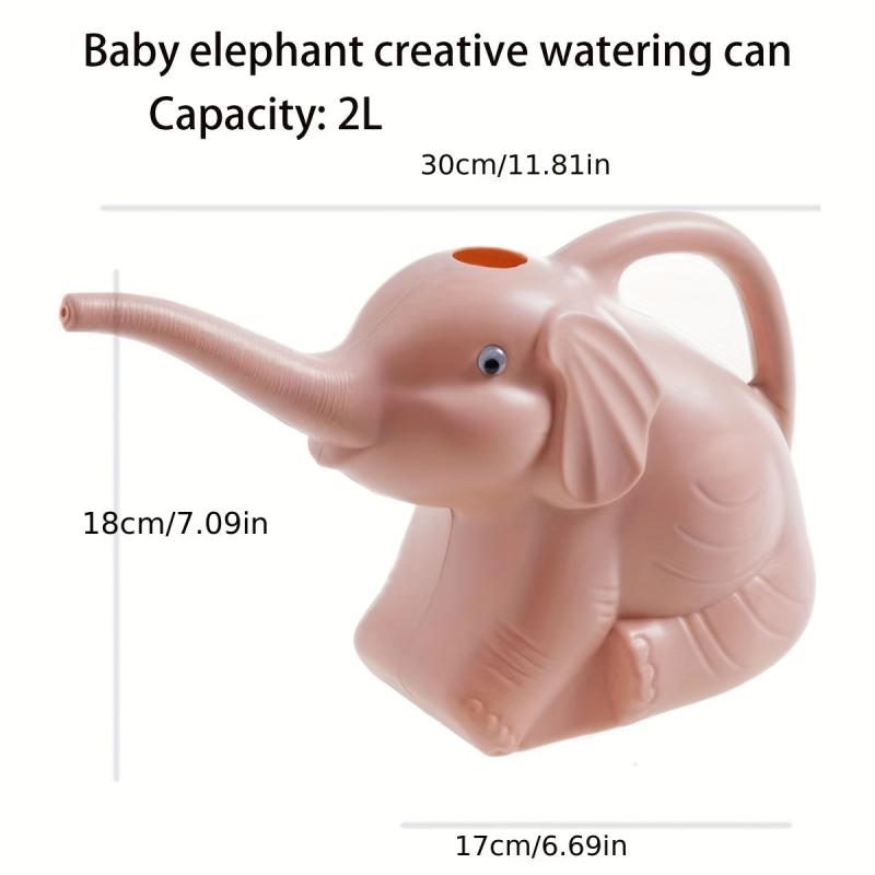 Elephant Shaped Watering Can for Indoor and Outdoor Garden Plants